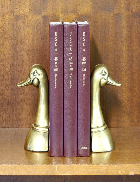 Item #69566 United States Code Annotated Title 45 Railroads 1-end 3 bks w/2018supp. Thomson Reuters.
