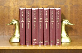 Item #69571 United States Code Annotated Title 49 Transportation 7 bks w/2018 supp. Thomson Reuters