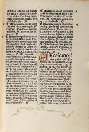 Supplementum Summae Pisanellae, Consilia Contra Judaeos, Venice, 1482.