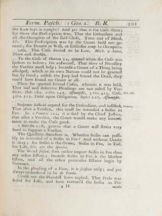 Cases in Law and Equity, Chiefly During the Time of the Late Earl...