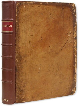 Item #69797 Decisions of the Court of Session, From November 1760 to November. Alexander Bruce