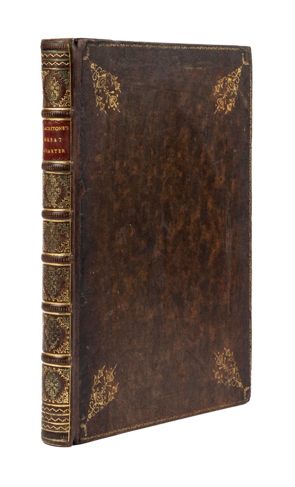 Item #69937 The Great Charter and Charter of the Forest, With Other Authentic. Sir William Blackstone.