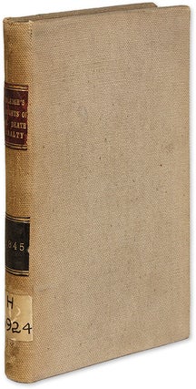 Item #69998 Thoughts on the Death Penalty, Philadelphia, 1845. Charles C. Burleigh