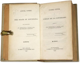 Civil Code of the State of Louisiana. English & French edition.