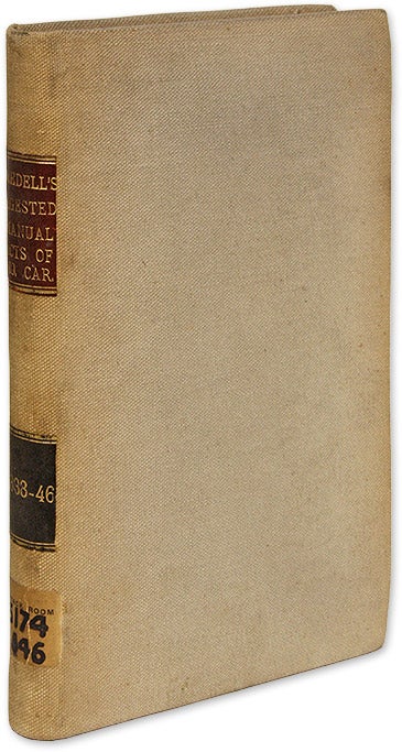 Item #70081 A Digested Manual of the Acts of General Assembly of North Carolina. North Carolina, James Iredell.
