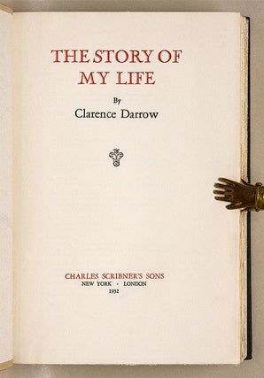 The Story of My Life. Signed Limited First Edition.