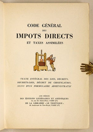 Code General des Impots Directs et Taxes Assimilees...