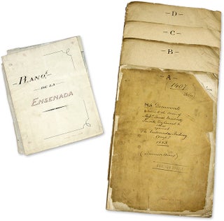 Item #70385 Documents Relating to a Railway Right-of-Way Case, 1883-1884. 6 items. Manuscript...