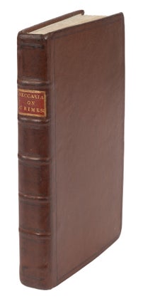 Item #70470 An Essay on Crimes and Punishments. Philadelphia: R. Bell, 1778. Cesare Beccaria,...