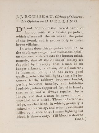 An Essay on Crimes and Punishments. Philadelphia: R. Bell, 1778.