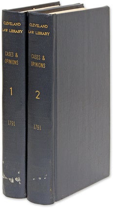 Item #70507 Cases, With Opinions of Eminent Counsel, In Matters of Law, Equity. Philip Burton,...