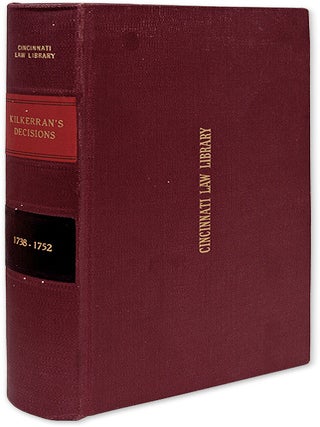 Item #70531 Decisions of the Court of Session, From the Year 1738 to the Year. James Fergusson,...