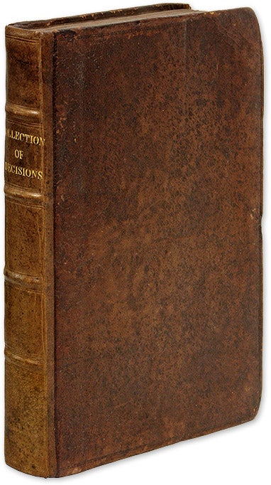 Item #70551 A Collection of Decisions, Of the Lords of Council and Session. Scotland, Court of Session, John Vallange.