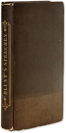 Item #70582 Speeches, Reviews, Reports, &c. New York, 1843. First edition. Joseph Blunt