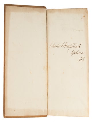Commentaries on American Law, First Edition, Vols I to III (3 books)