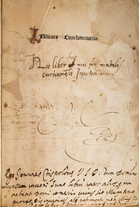 Instituta cum Summariis. Venice, 1501.