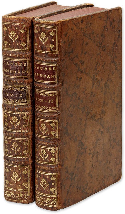 Item #70808 Causes Amusantes Et Connues. 2 vols. 1769-1770. Robert Estienne.