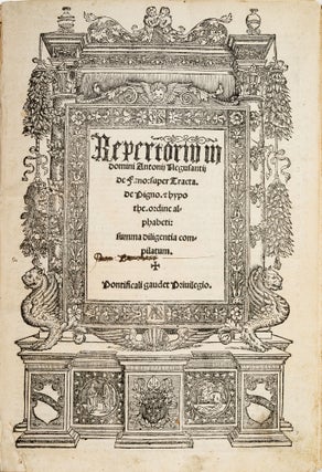 Item #71020 Tractatus de Pignoribus et Hypothecis... First Edition, Bologna, 1526. Antonio...