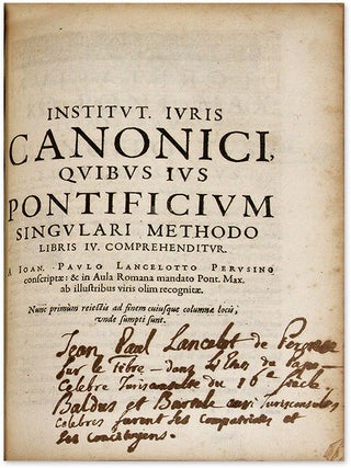 Corpus Iuris Canonici Notis Illustratum, Gregorii XIII... 2 vols.