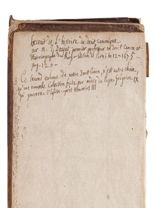 Corpus Iuris Canonici Notis Illustratum, Gregorii XIII... 2 vols.