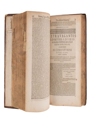 Corpus Iuris Canonici Notis Illustratum, Gregorii XIII... 2 vols.