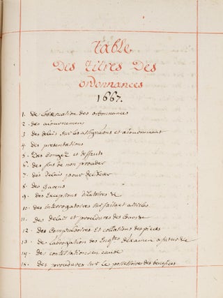 Precis des Anciennes et Nouvelles Ordonnances, Edits et Declarations..