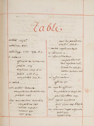 Precis des Anciennes et Nouvelles Ordonnances, Edits et Declarations..
