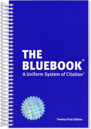 Item #71151 The Bluebook. A Uniform System of Citation. 21st Edition. 2020. NEW. Harvard Law...