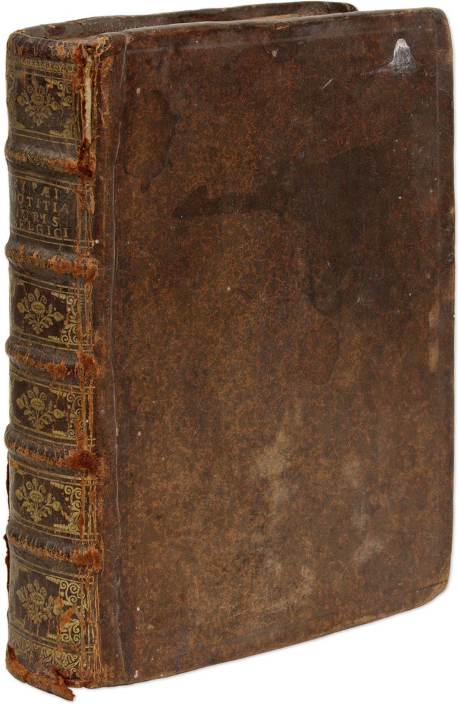 Item #71238 Notitia Iuris [Juris] Belgici. Francois van der Zype, Francisco Zypaeo.