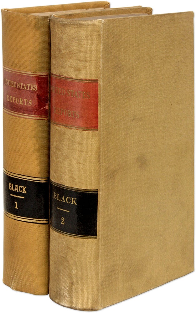 Item #71263 Reports of Cases Argued and Determined in the Supreme Court. United States Supreme Court, Jeremiah S. Black.