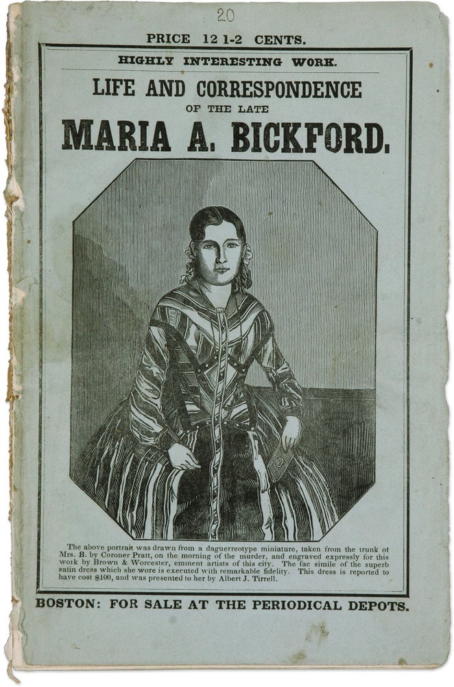 Item #71280 The Authentic Life of Mrs Mary Ann Bickford, Who Was Murdered in. Murder, James Bickford, Compiler.