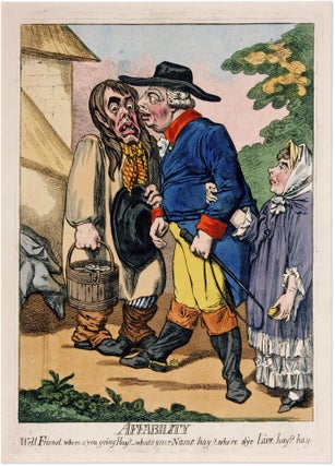 Item #71377 Affability, London, 1795. James Gillray