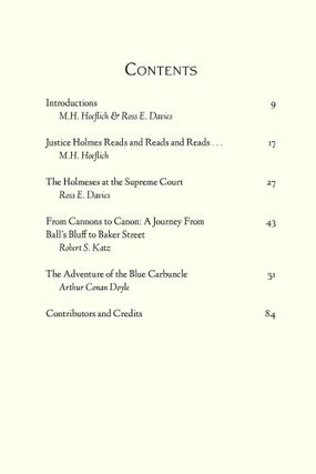 Holmes Reads Holmes: Reflections on the Real-Life Links Between...