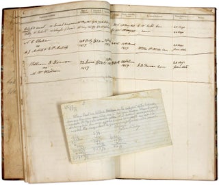 Justice's Docket Book. Amherst County, Virginia, 1850-1859. 2 books.