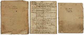 Day Book Commencing April 1794, with 1803 Daybook, and 1811 Day Book