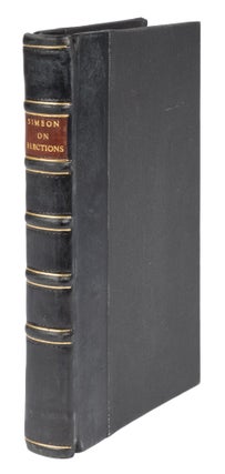 Item #71507 A Treatise on the Law of Elections, In All Its Branches, 1st edition. John Simeon
