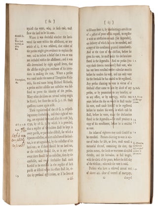A Treatise on the Law of Elections, In All Its Branches, 1st edition.