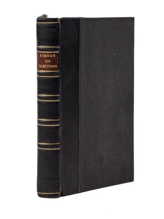 A Treatise on the Law of Elections, In All Its Branches, 1st edition.