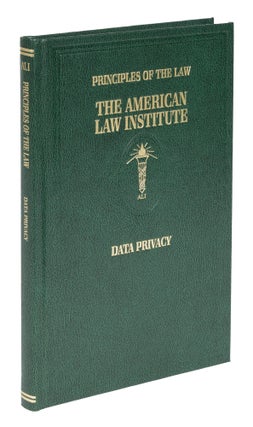 Item #71514 Principles of the Law. Data Privacy. 1 Volume. (December 2020). American Law Institute