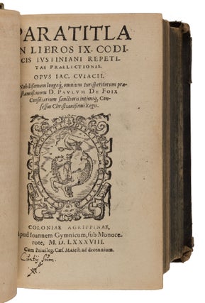 Paratitla in Libros Quinquaginta Digestorum [bound with] Ad Africanum.