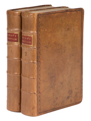 Item #71556 The Justice of the Peace, And Parish Officer. London, 1755. 2 vols. Richard Burn