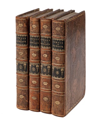 Item #71558 The Annals of Newgate; Or, Malefactors Register. 4 Vols. 1776. Plates. John Villette,...