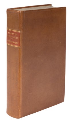Item #71577 Commentaries on the Conflict of Laws, Foreign and Domestic 1st ed 1834. Joseph Story