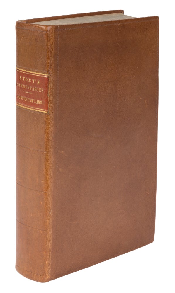 Item #71577 Commentaries on the Conflict of Laws, Foreign and Domestic 1st ed 1834. Joseph Story.