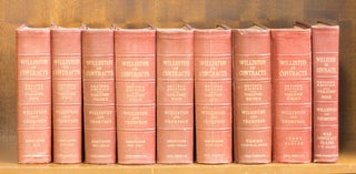 Item #71598 A Treatise on the Law of Contracts. Revised edition. 9 vols. Complete. Samuel...