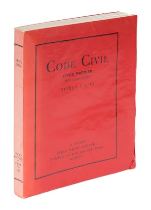 Code Civil: Livre Premier, Des Personnes, Titres V Du Mariage, VI....