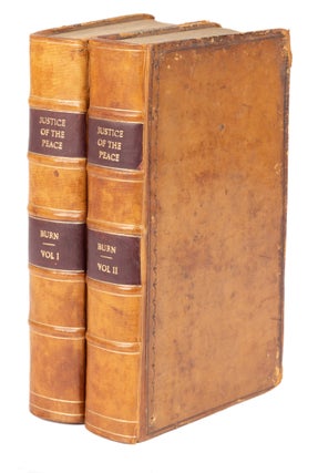 Item #71652 The Justice of the Peace, And Parish Officer. London, 1755. 2 vols. Richard Burn