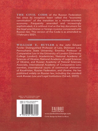 Civil Code of the Russian Federation. 2 volumes. 2021.