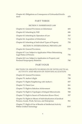 Civil Code of the Russian Federation. 2 volumes. 2021.