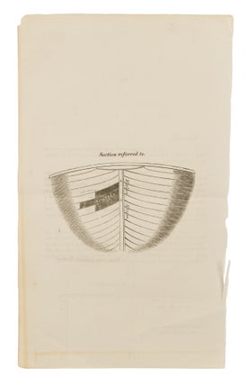 Printed Circular Letter Alerting Customs Officers, London, 1825.